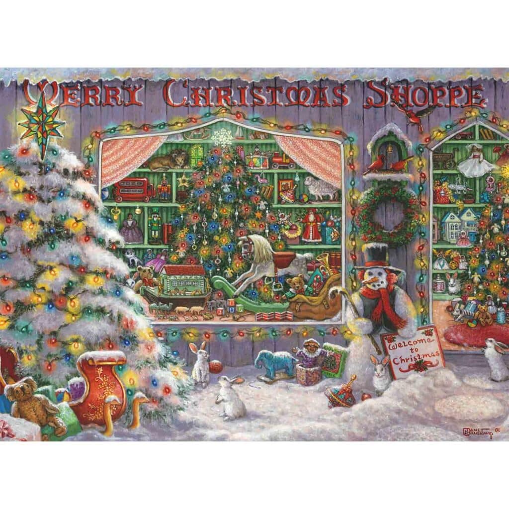 Pussel – The Christmas Shop, 500 bitar