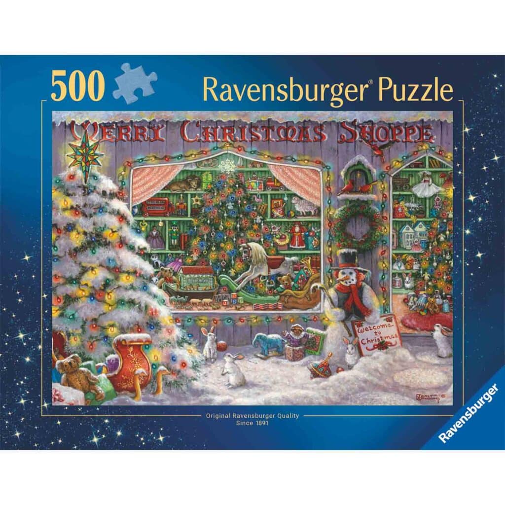 Pussel – The Christmas Shop, 500 bitar