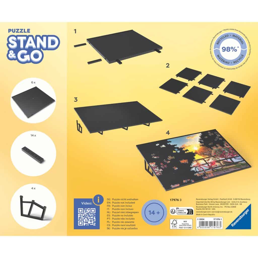 Pusselbord – Puzzle Stand up board