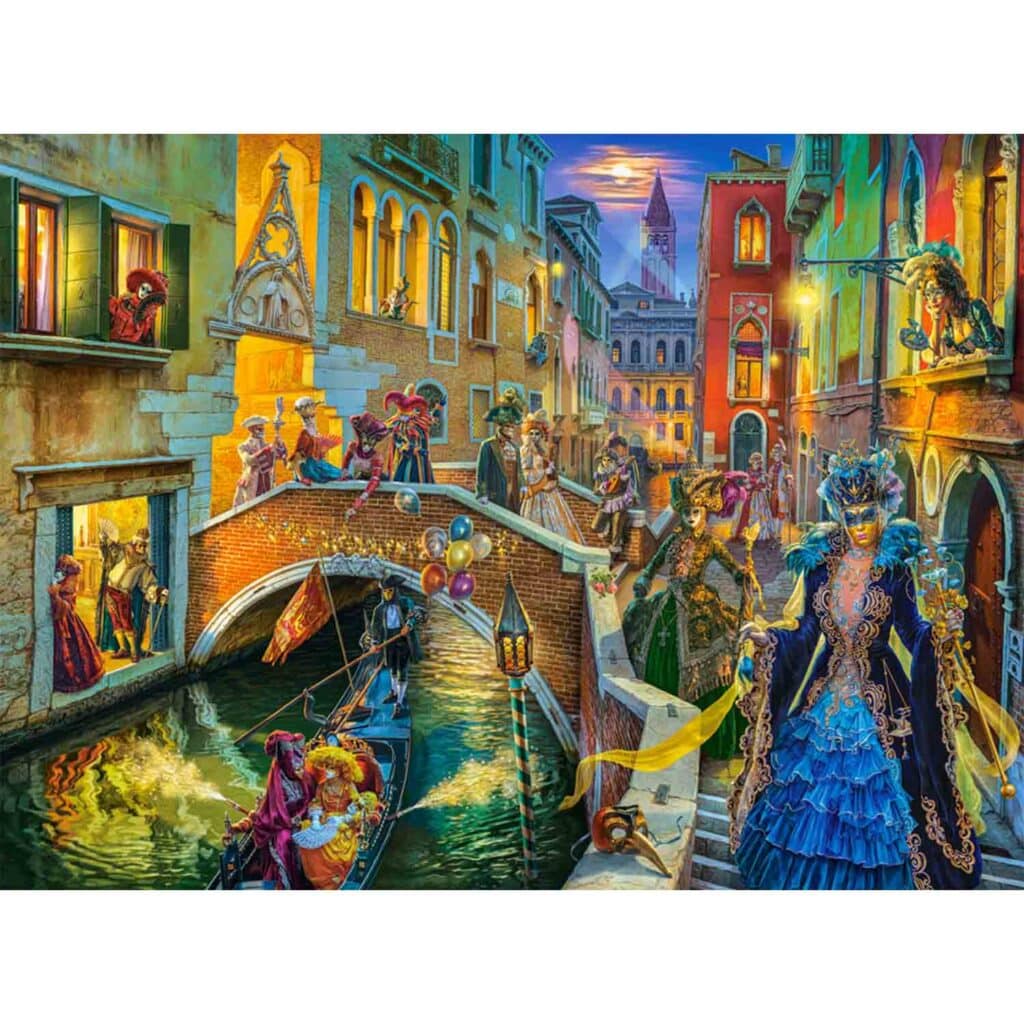 Pussel – Venice Carnival, 3000 bitar