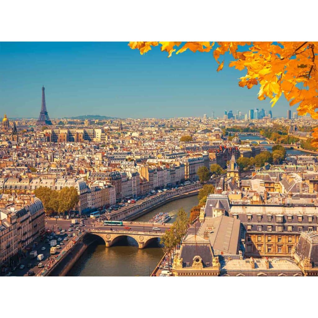 Castorland Pussel – Paris från ovan 2000 bitar