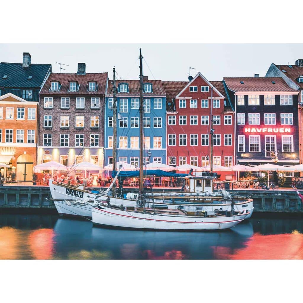 Ravensburger Pussel – Köpenhamn, Danmark 1000 bitar