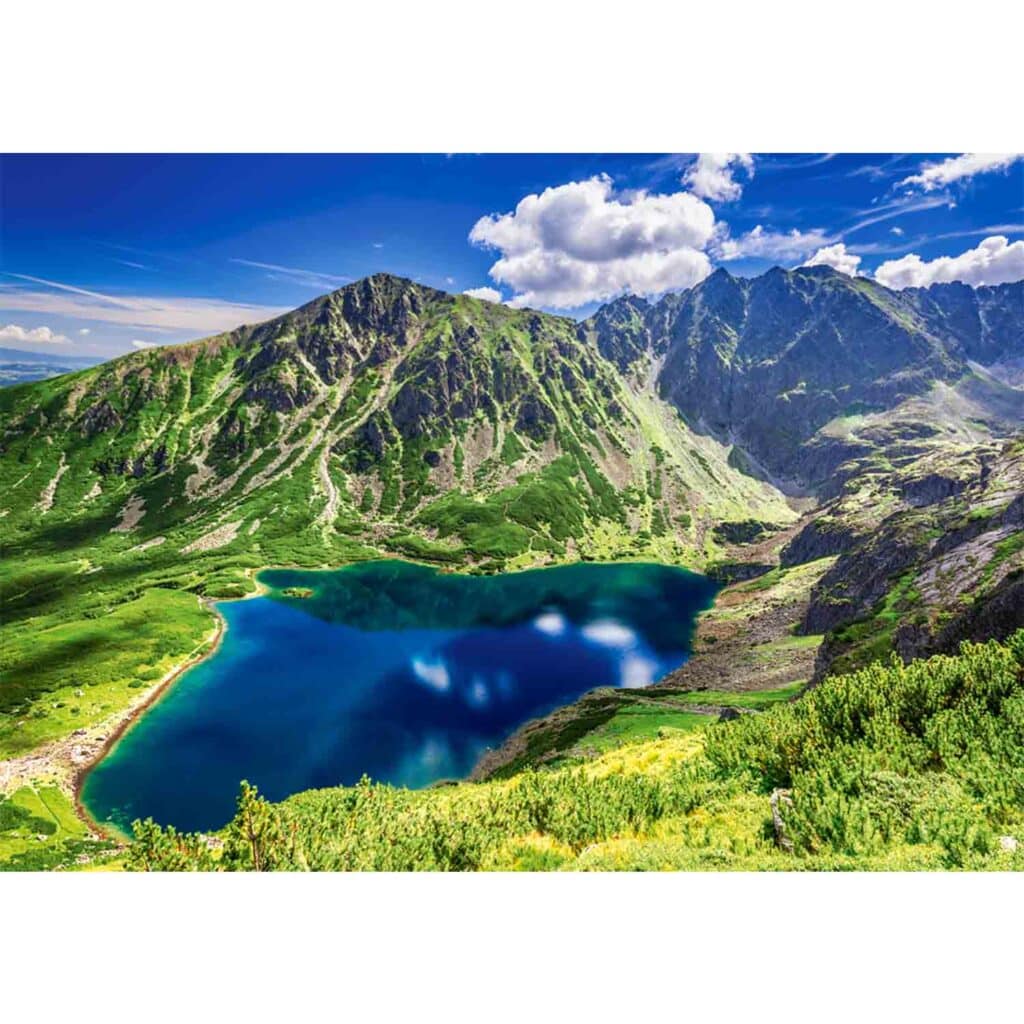 Pussel – Czarny Staw Gasienicowy, Tatras, Pola, 500 bitar