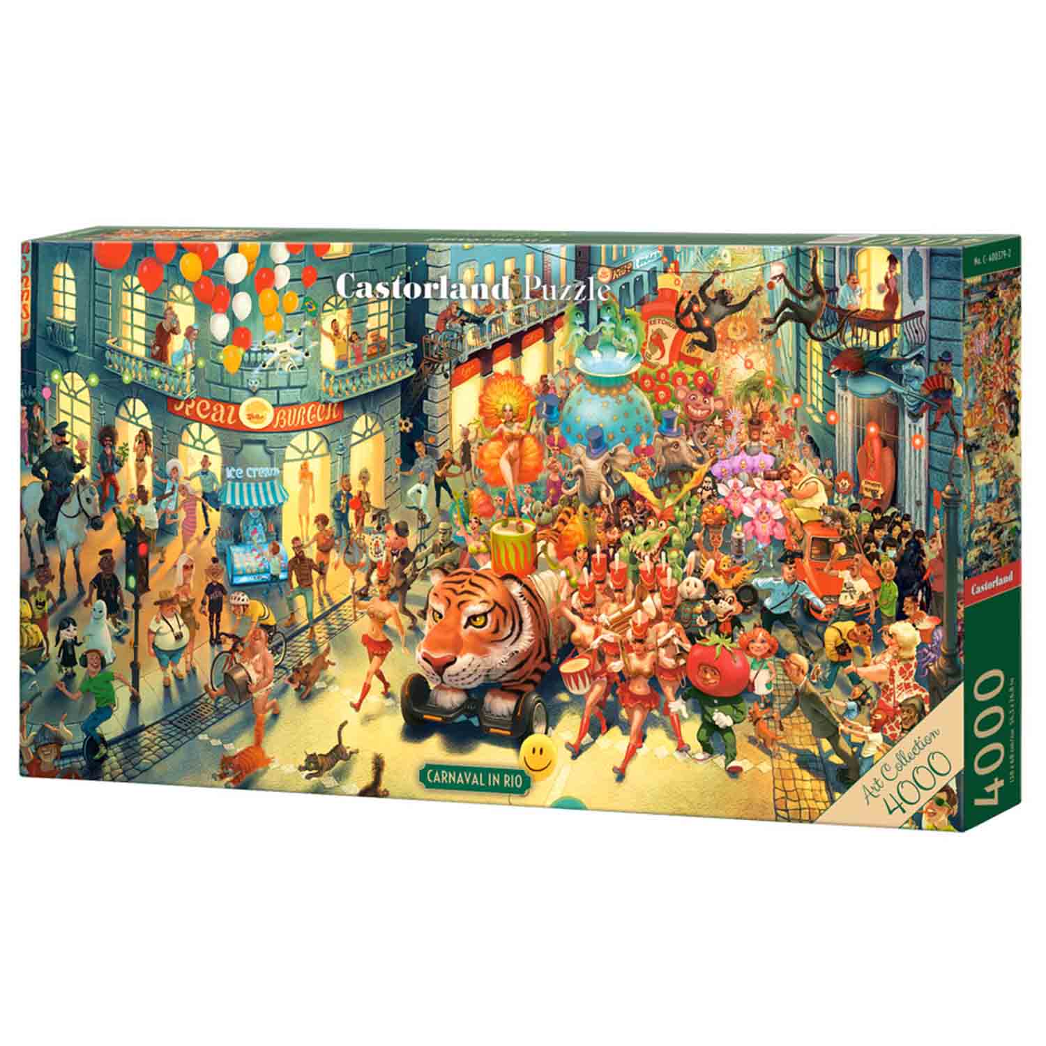 Pussel - Carnaval in Rio, 4000 bitar, Art Collection