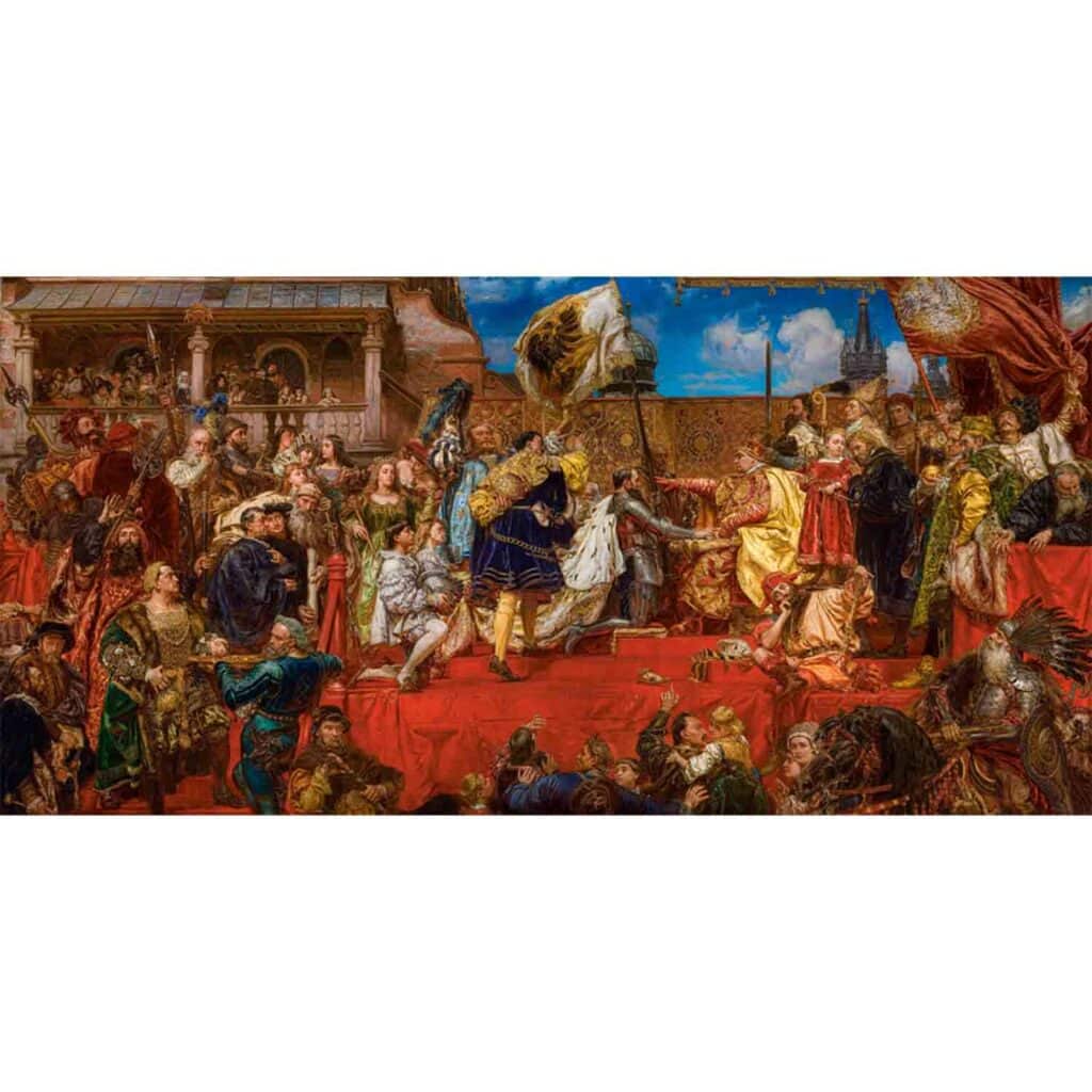 Pussel – The Prussian Homage, Jan Matejko 4000 bitar