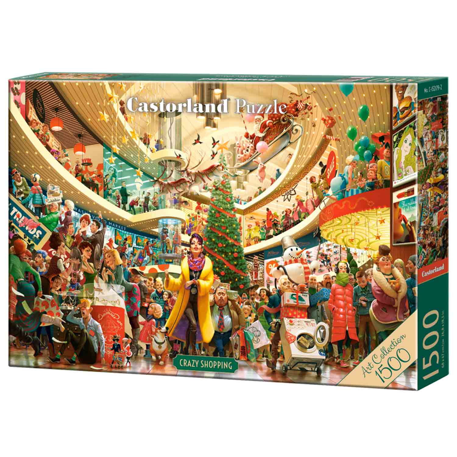 Pussel - Crazy Shopping, 1500 bitar, Art Collection