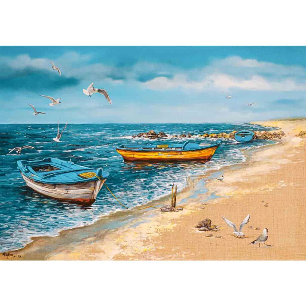 Pussel – Morning at the Seaside, 500 bitar, Art Collection