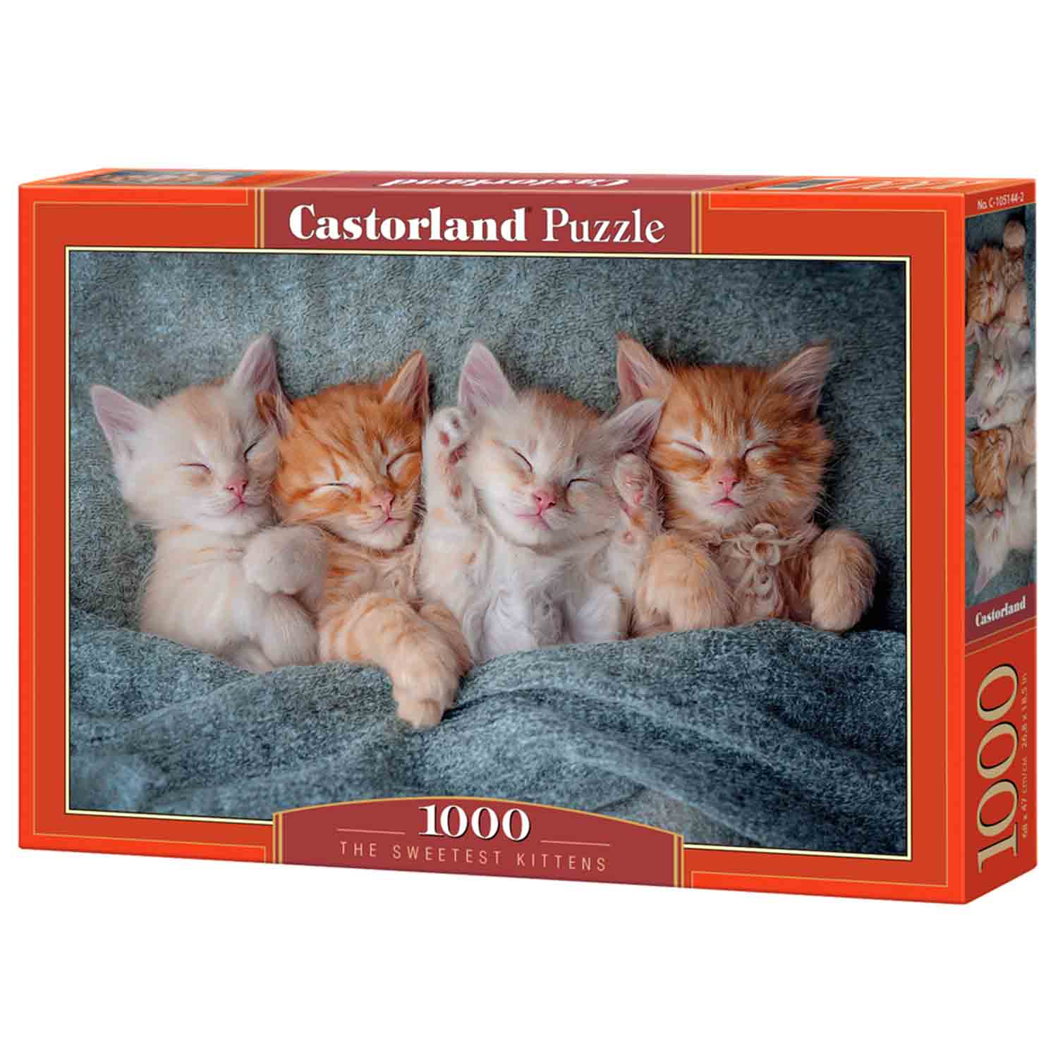 Pussel - The Sweetest Kittens, 1000 bitar