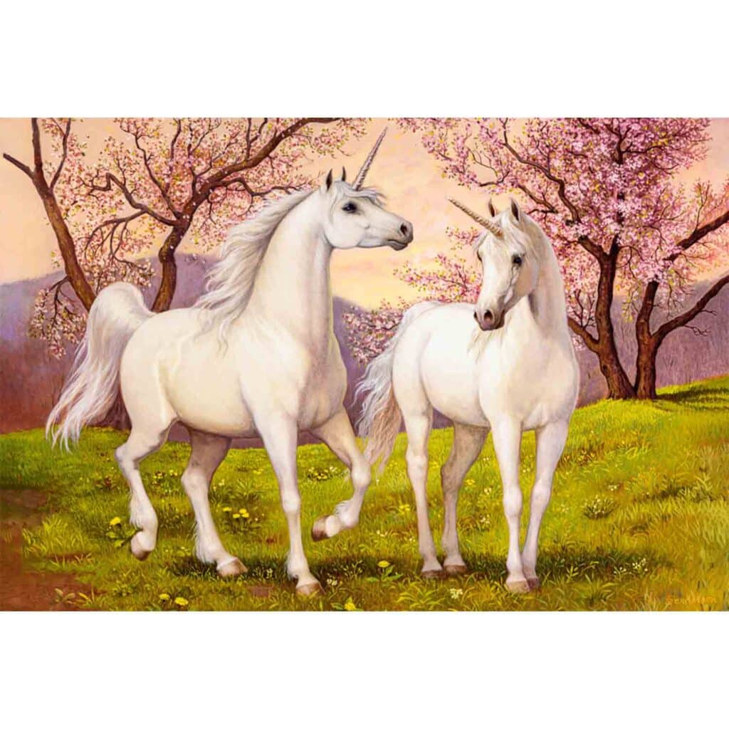 Pussel – Unicorn Love, 1000 bitar