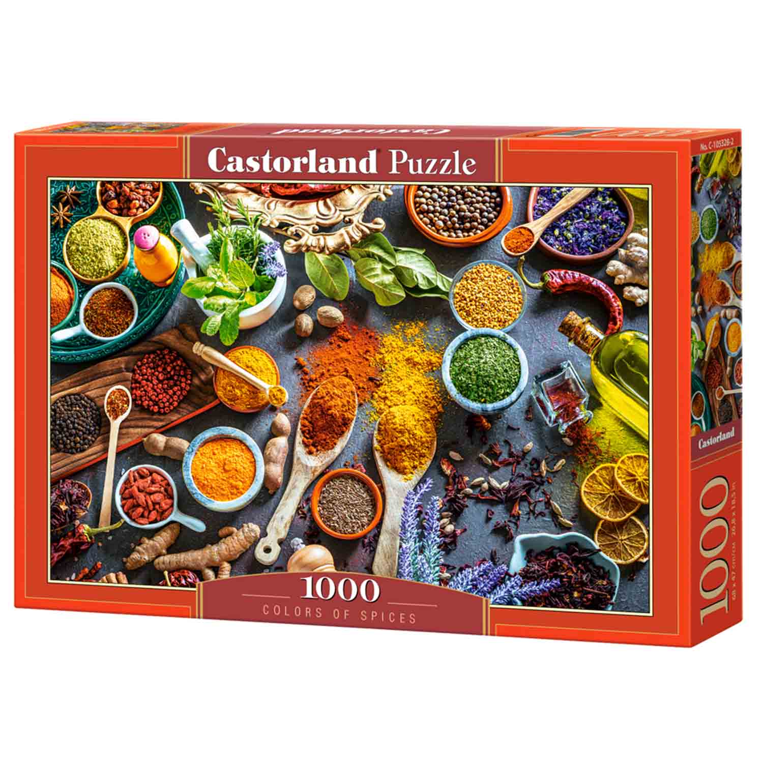 Pussel - Colors of Spices, 1000 bitar