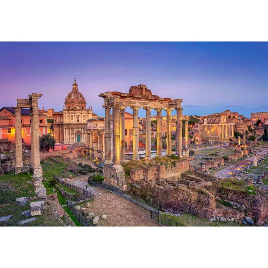 Pussel – The Roman Forum, Rome, Italy, 1000 bitar