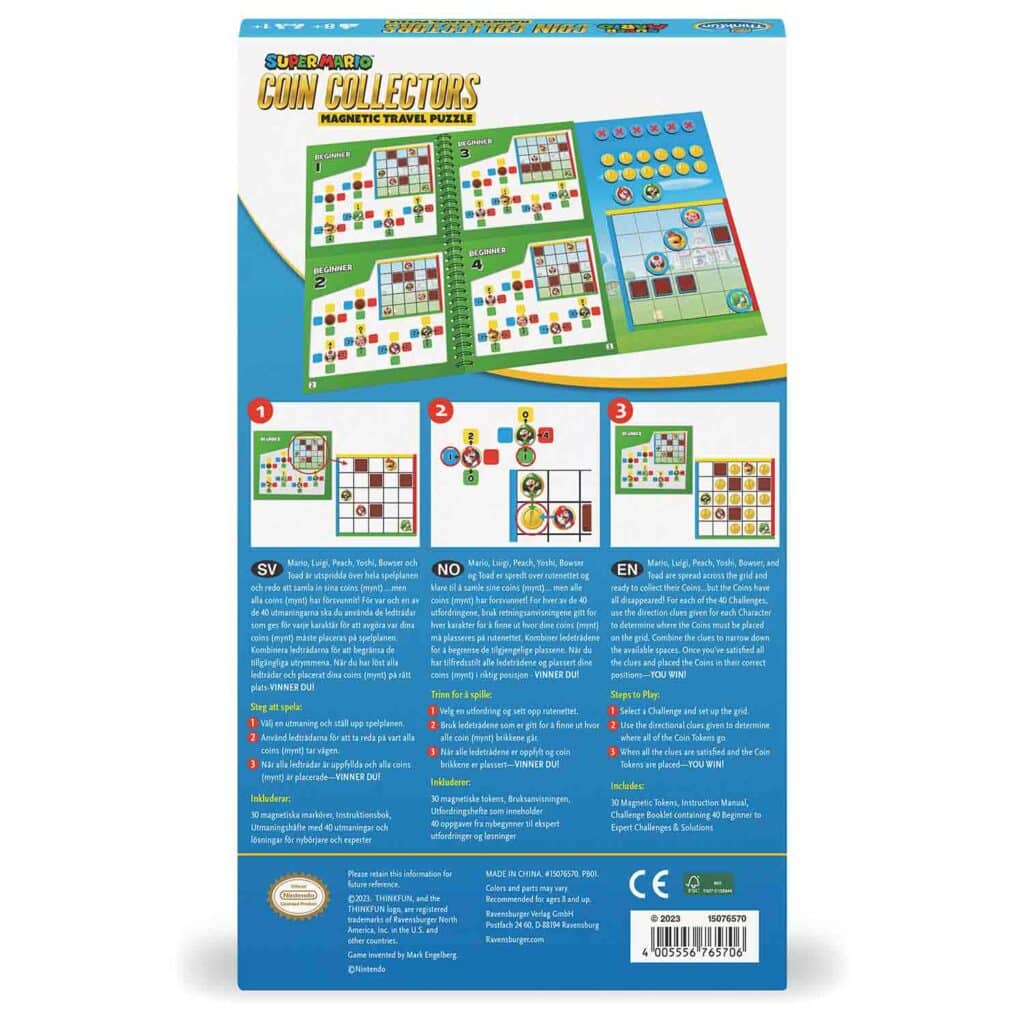 Sällskapsspel – Super Mario Travel Game
