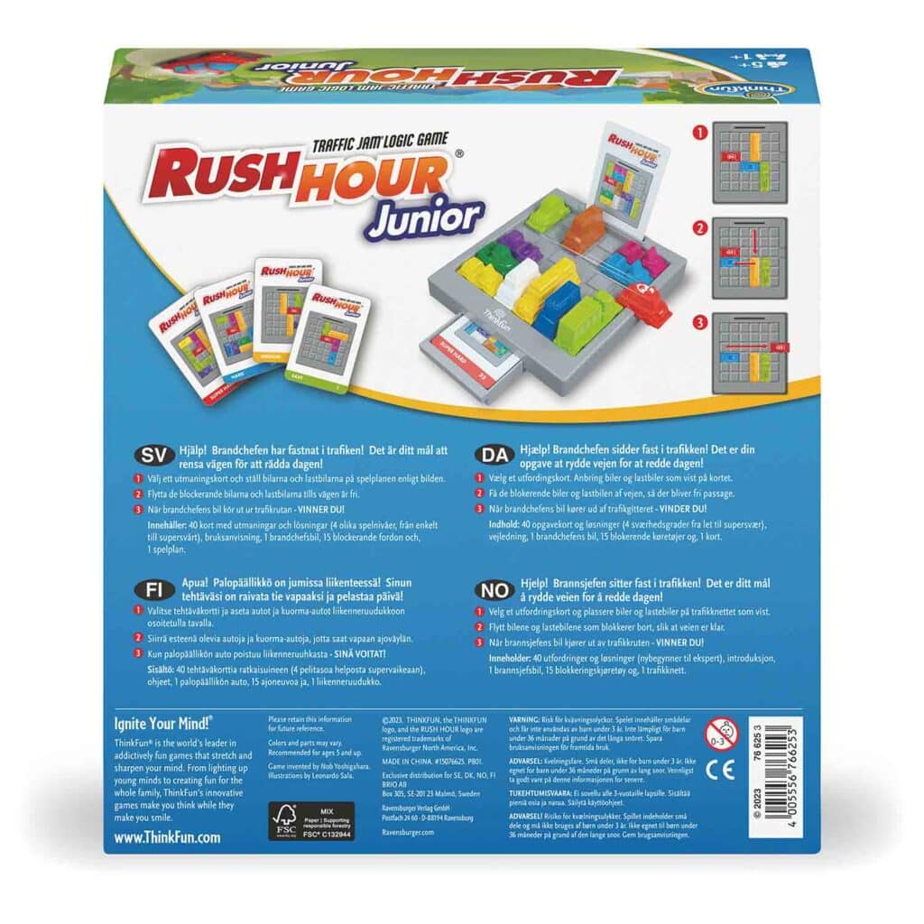 Sällskapsspel – Rush Hour Junior (Swe)