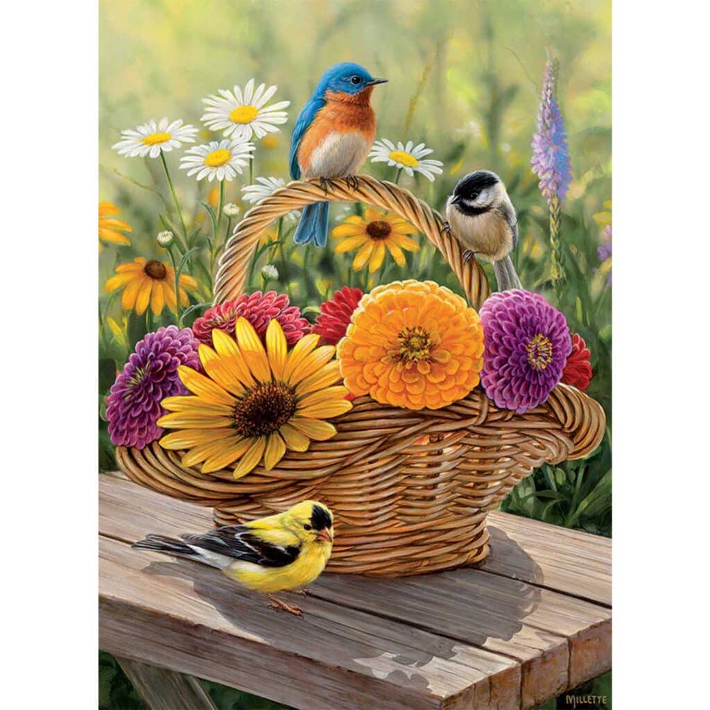 Pussel – Summer bouquet, 1000 bitar