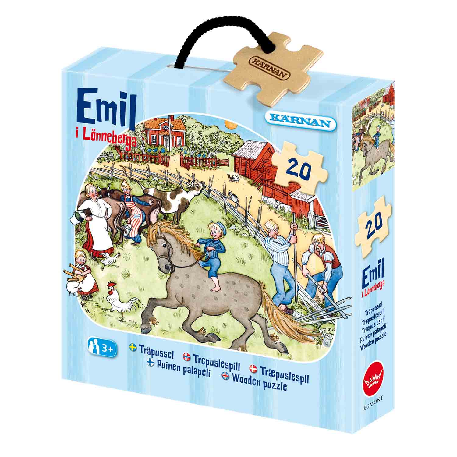 Barnpussel - Emil i lönneberga, 20 bitar