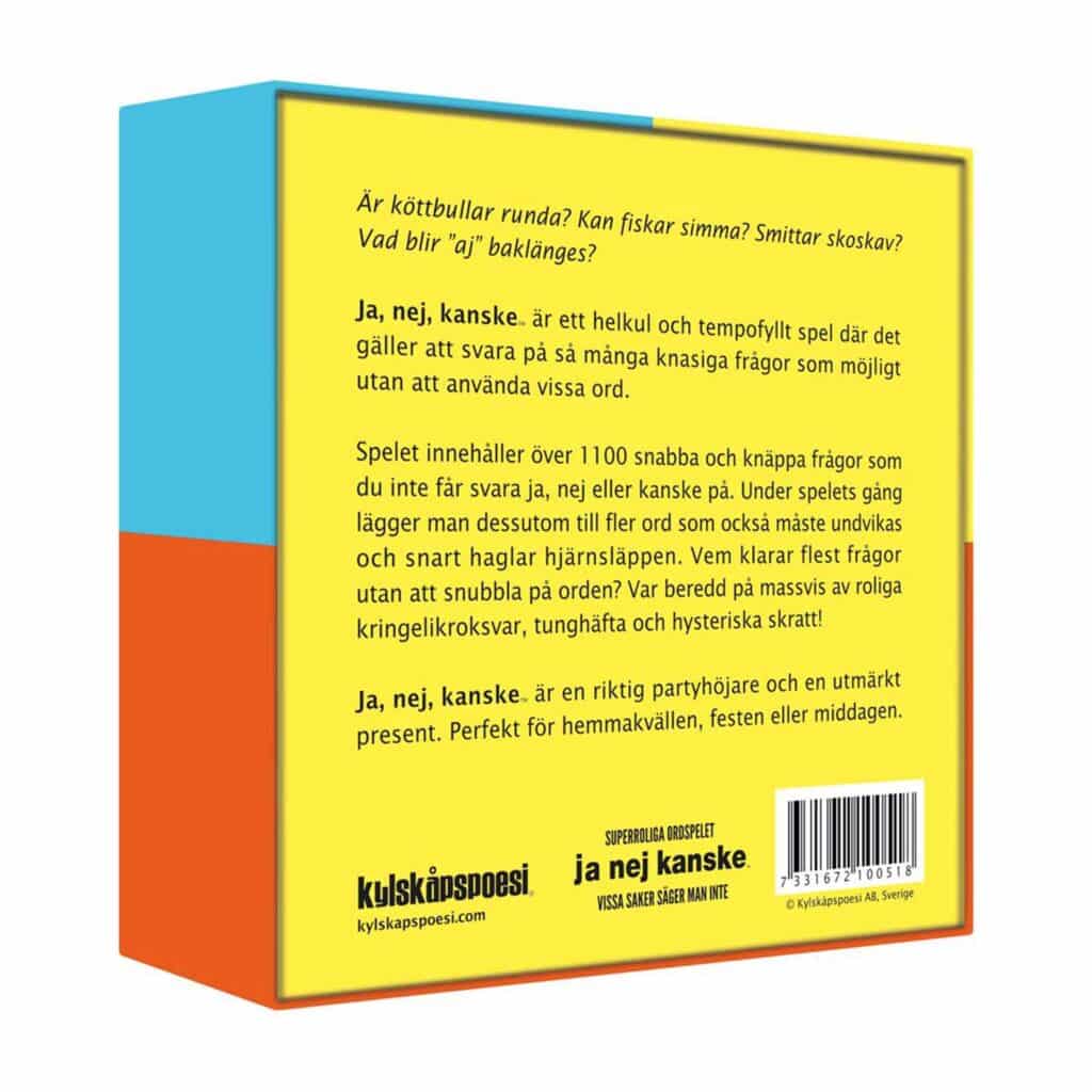 Sällskapsspel – Ja Nej Kanske(SE)