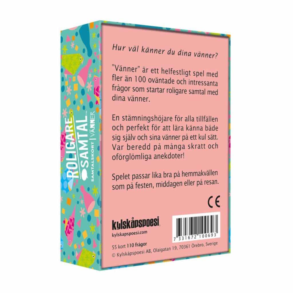 Sällskapsspel – Roligare Samtal – Vänner(SE)