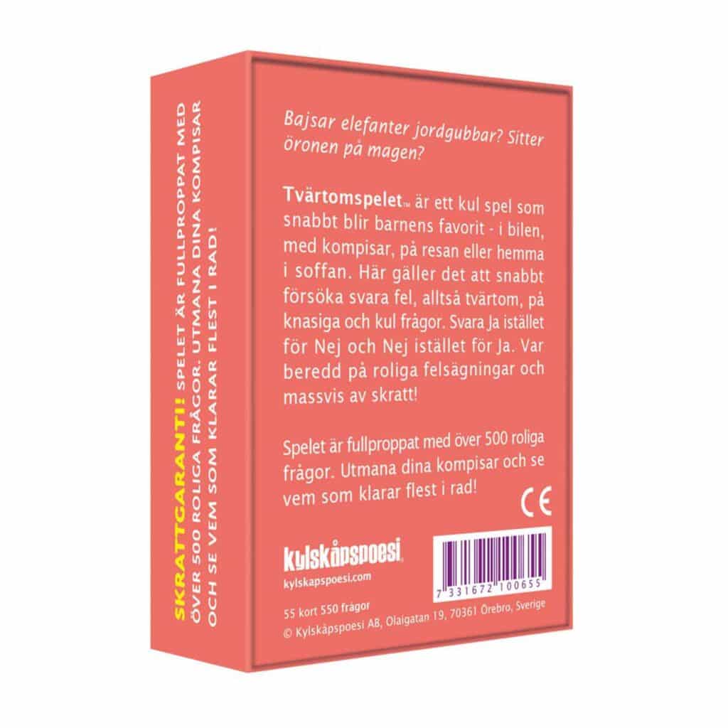 Sällskapsspel – Tvärtomspelet(SE)