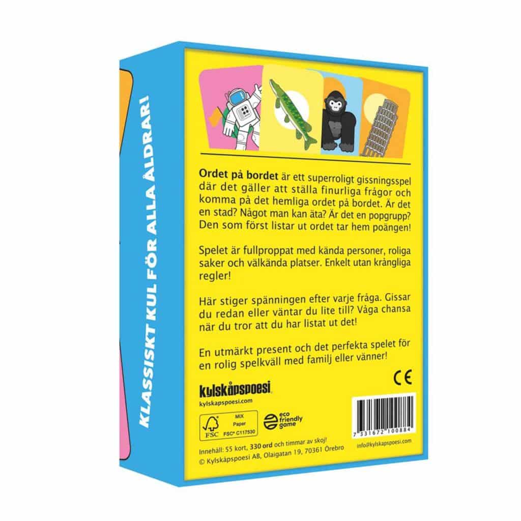 Sällskapsspel – Ordet på bordet(SE)