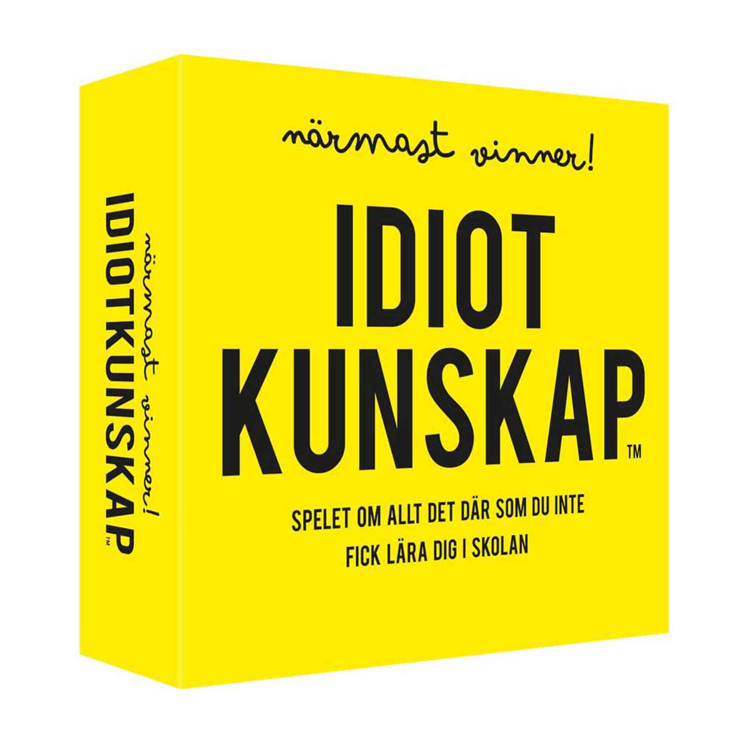 Sällskapsspel - SE Idiotkunskap - NÄRMAST VINNER