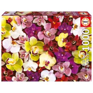 Pussel - Orchid Collage, 1000 bitar