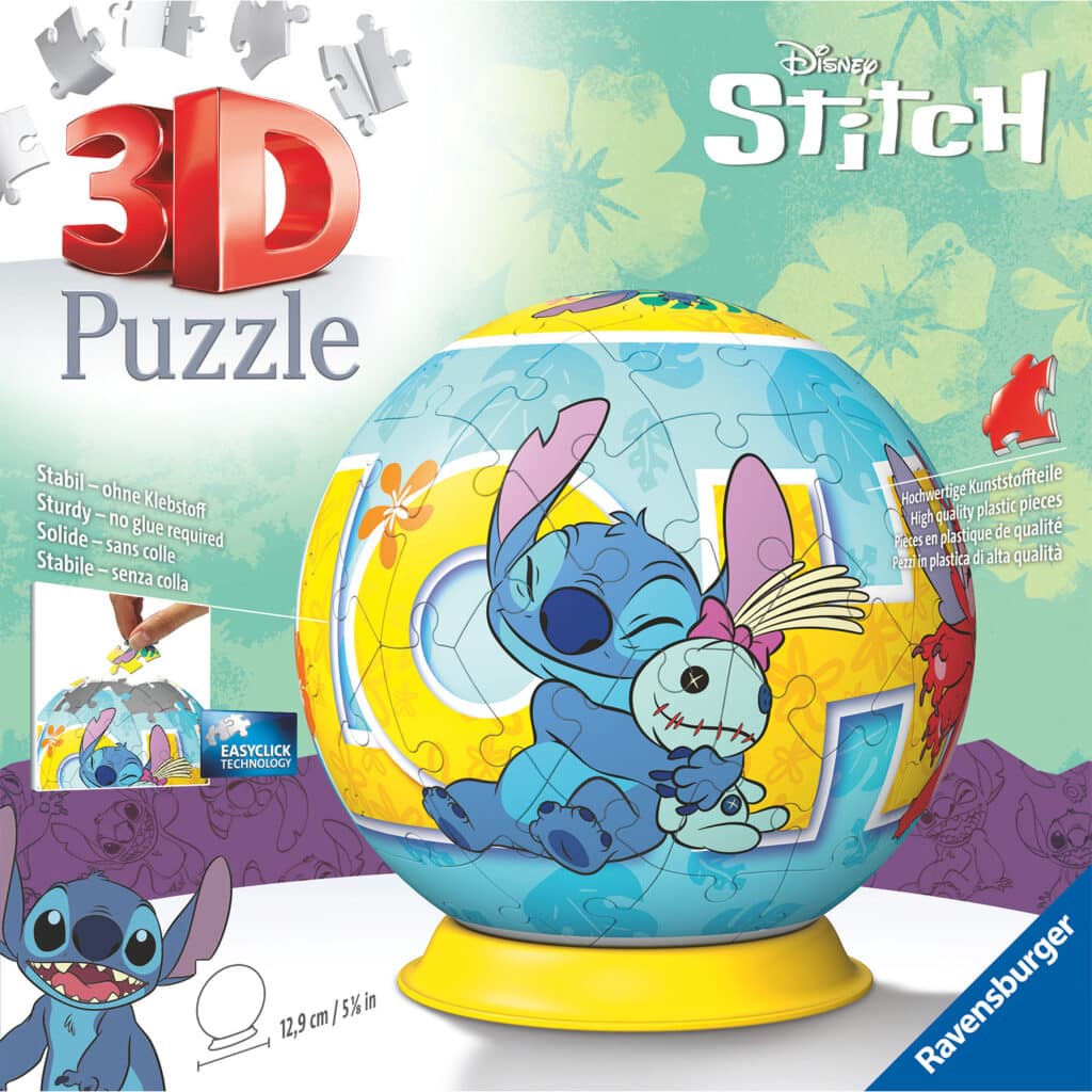 3D pussel – Disney Stitch 3D Pussel 72 bitar