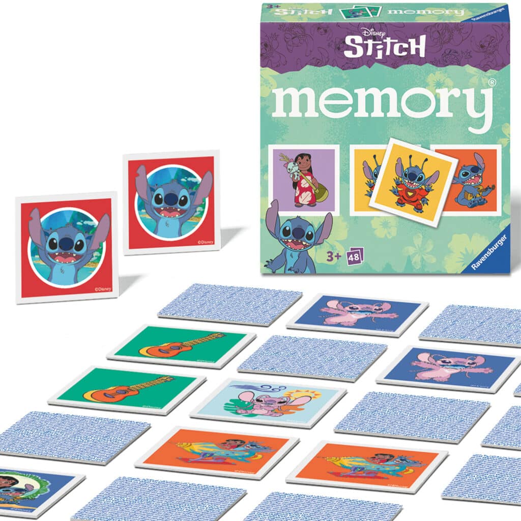 Sällskapsspel – Disney Stitch Mini memory
