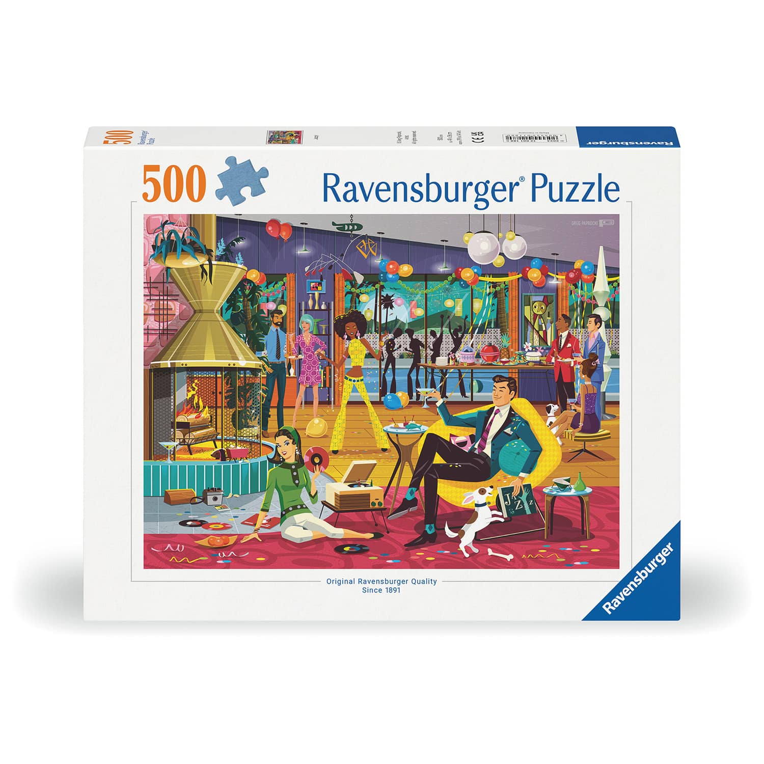 Ravensburger Pussel - Jazzy! 500 bitar