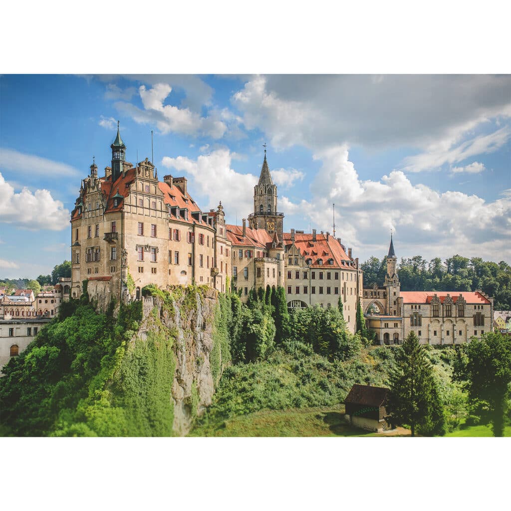 Ravensburger Pussel – Hohenzollern slott i Sigmaringen, Tyskland 1000 bitar