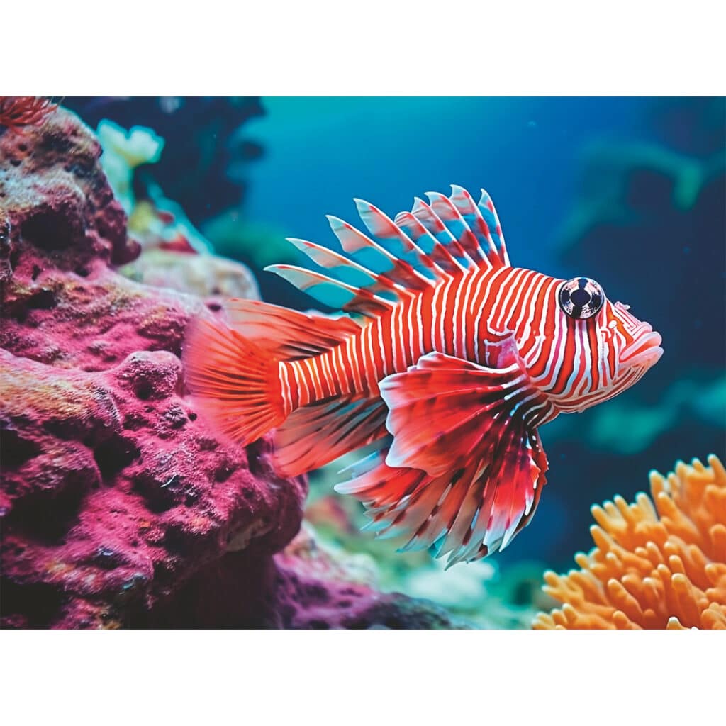 Pussel – Red Lionfish 500 bitar