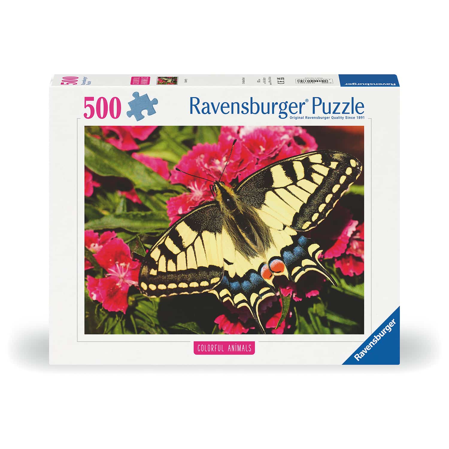 Ravensburger Pussel - Fjäril 500 bitar
