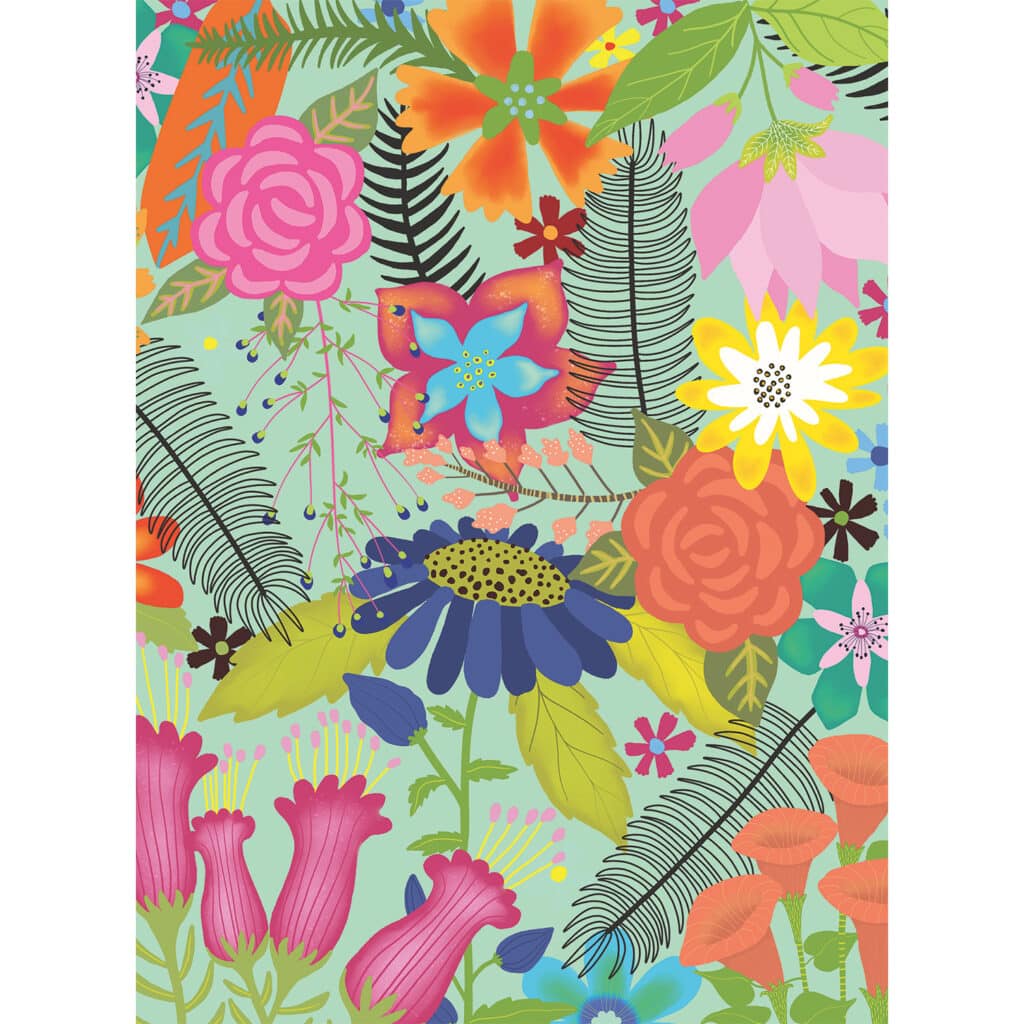 Pussel – Flower Jungle 500 bitar