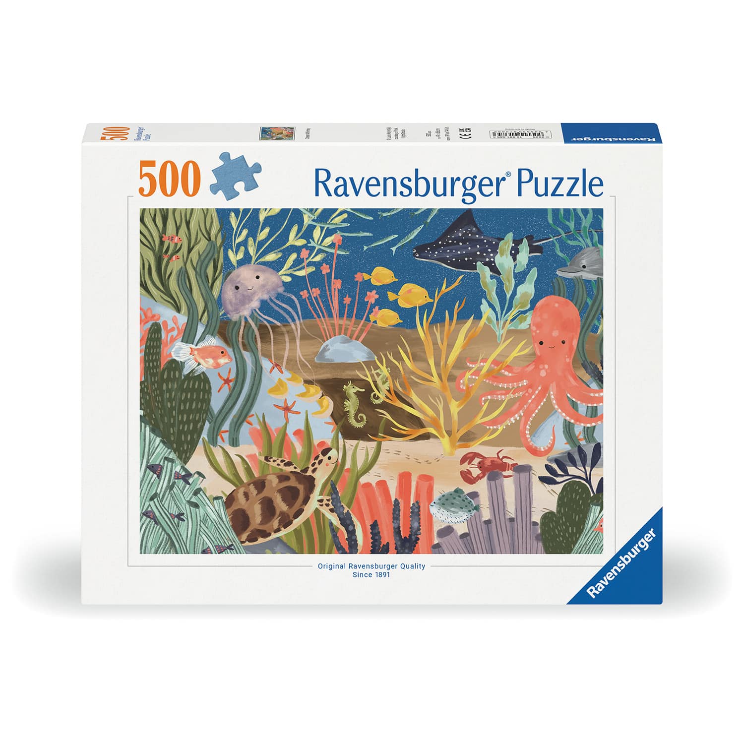 Ravensburger Pussel - Havets fantasier 500 bitar