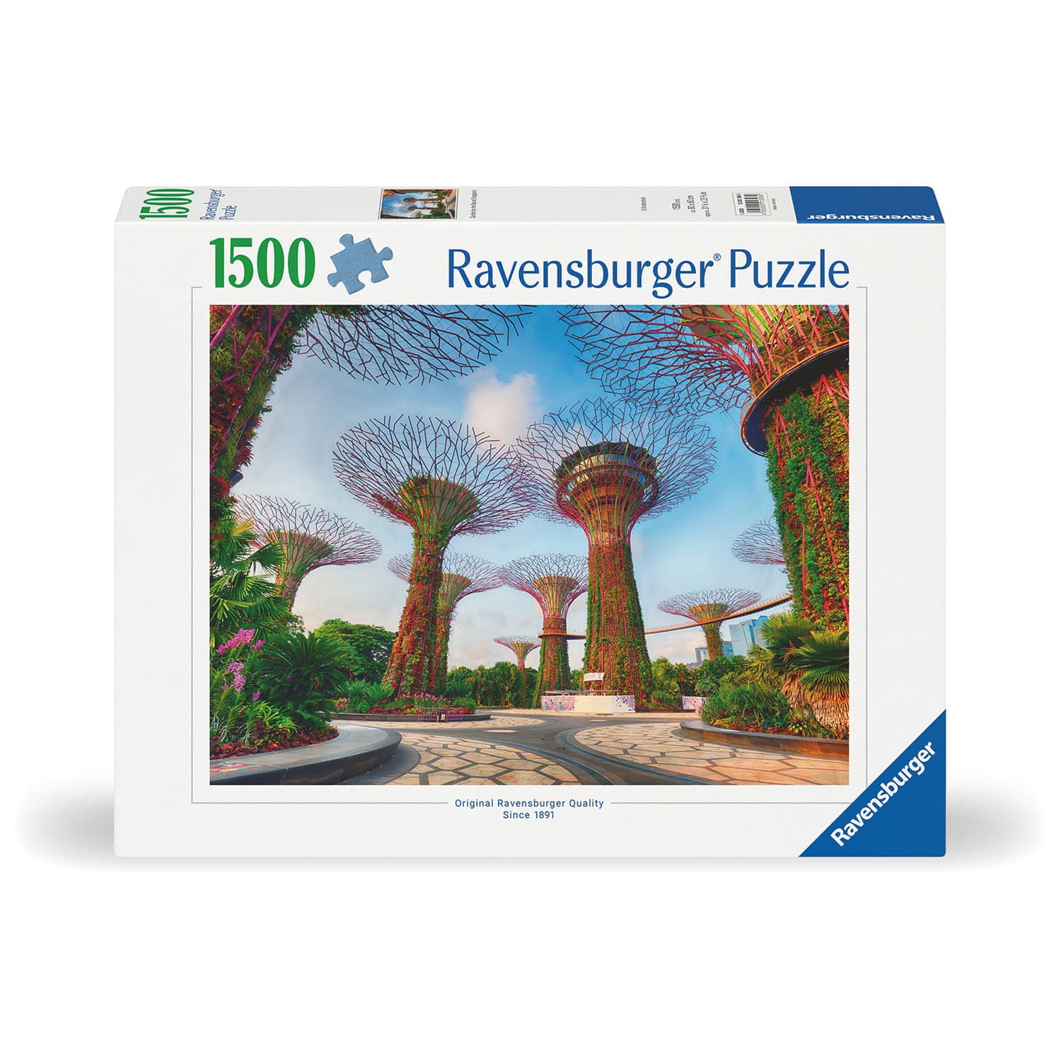 Ravensburger Pussel - Garden By The Bay i Singapore 1500 bitar