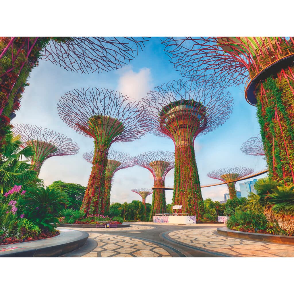 Ravensburger Pussel – Garden By The Bay i Singapore 1500 bitar
