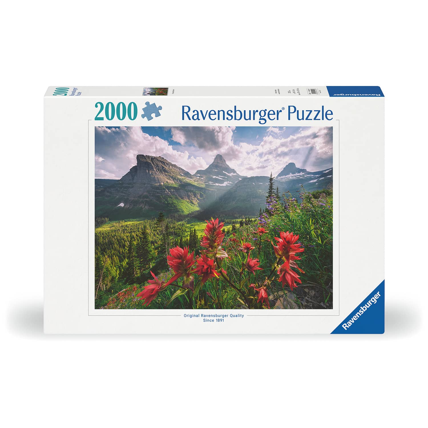 Ravensburger Pussel - Orörda Berg 2000 bitar