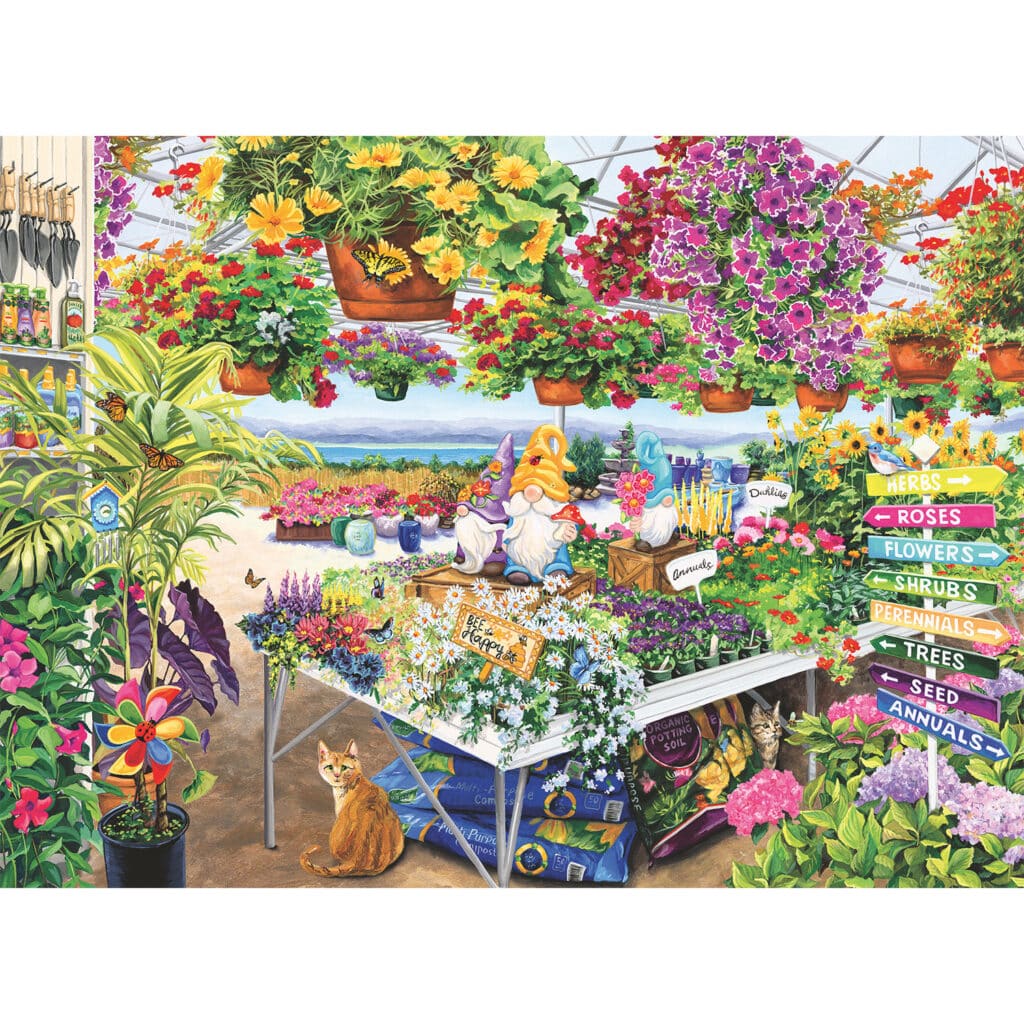 Pussel – Glorious Garden Center 500 bitar