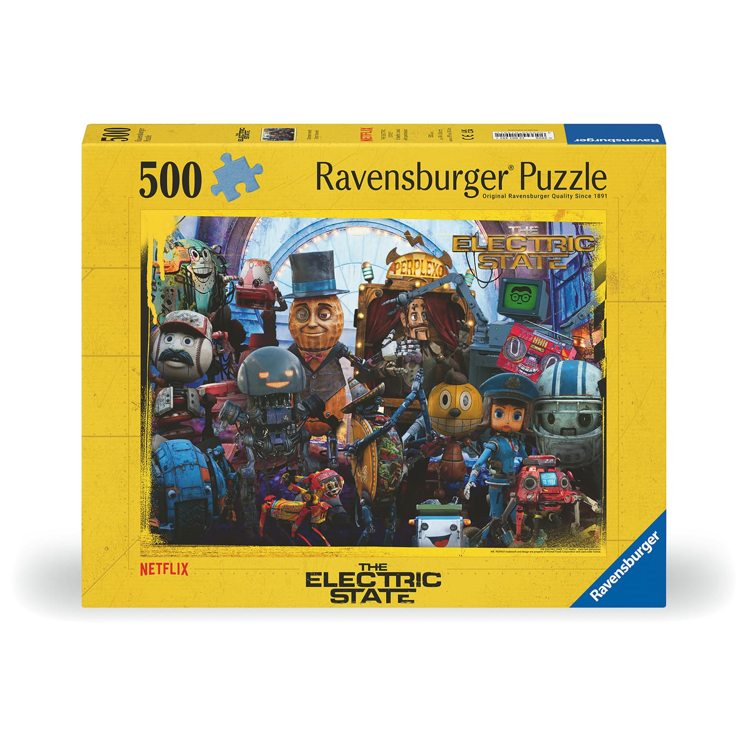 Ravensburger Pussel - The Electric State: Bots för alltid! 500 bitar
