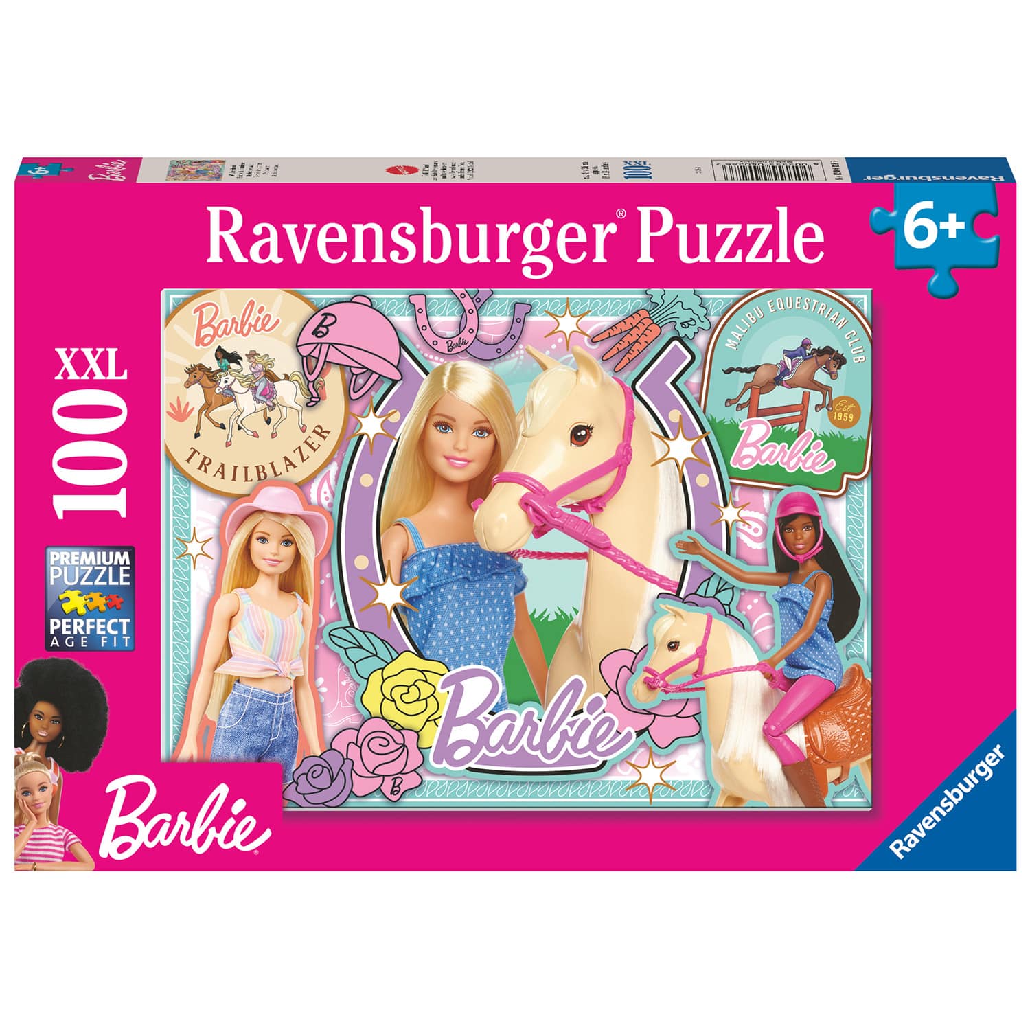 Ravensburger Barnpussel - Barbie 100 bitar