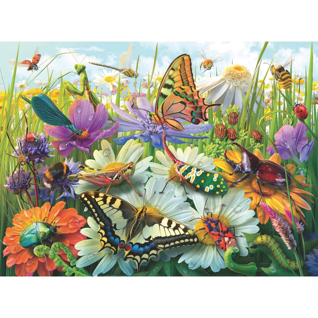 Barnpussel – Wonderful World of Insects 100 bitar XXL