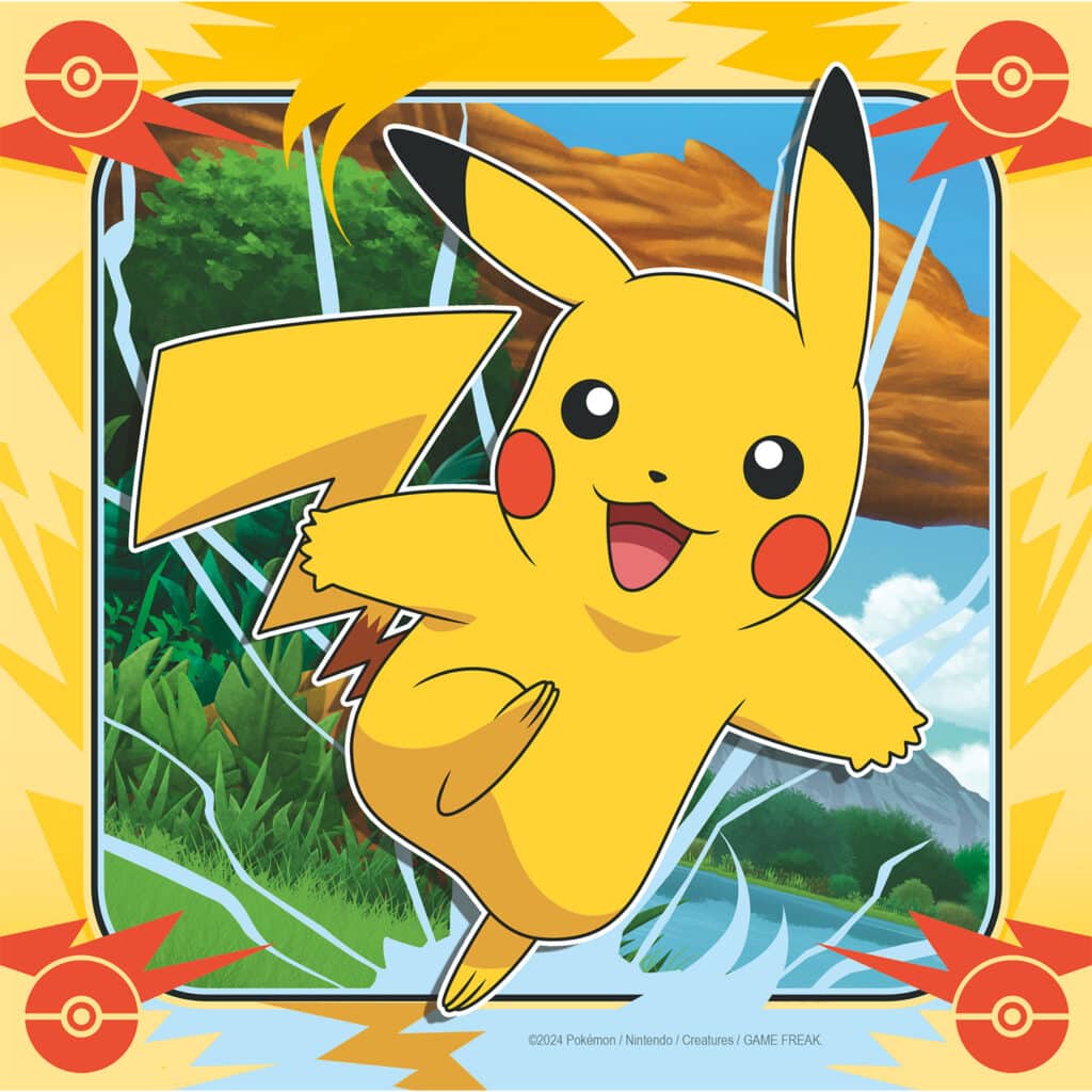Barnpussel – Pokémon, Pikachu, Charizard och Eevee