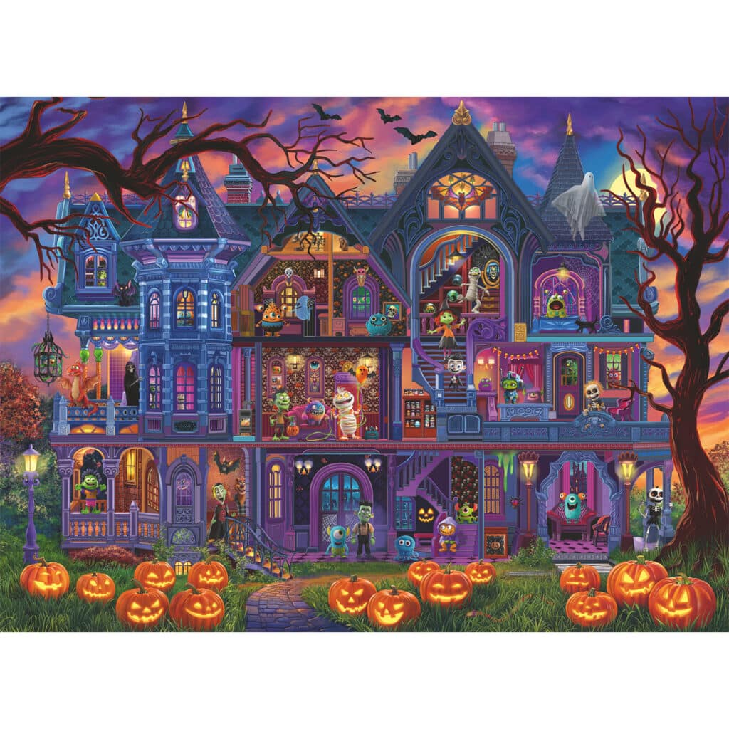 Barnpussel – Monster House Party 100 bitar