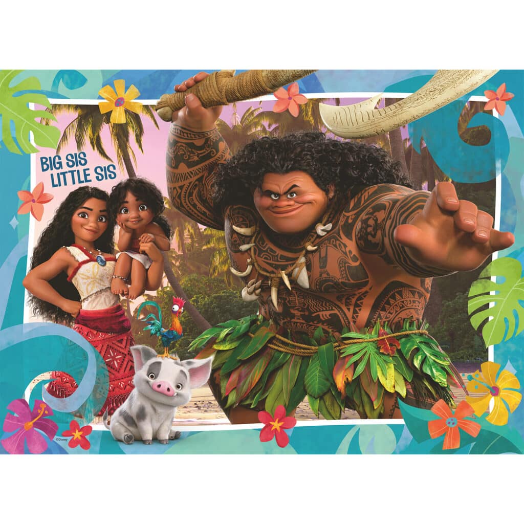 Barnpussel – Disney Vaiana 2, 100 bitar