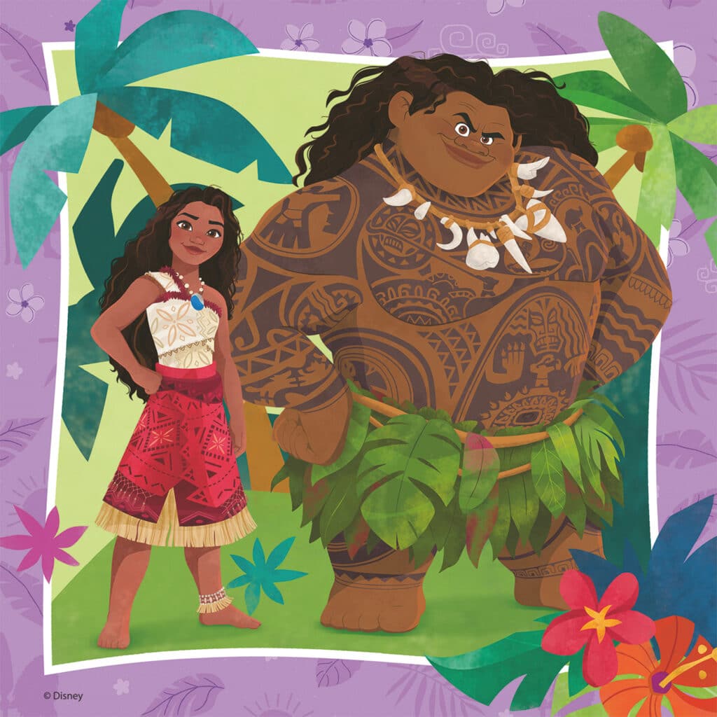 Barnpussel – Disney Vaiana 2, 3×49 bitar