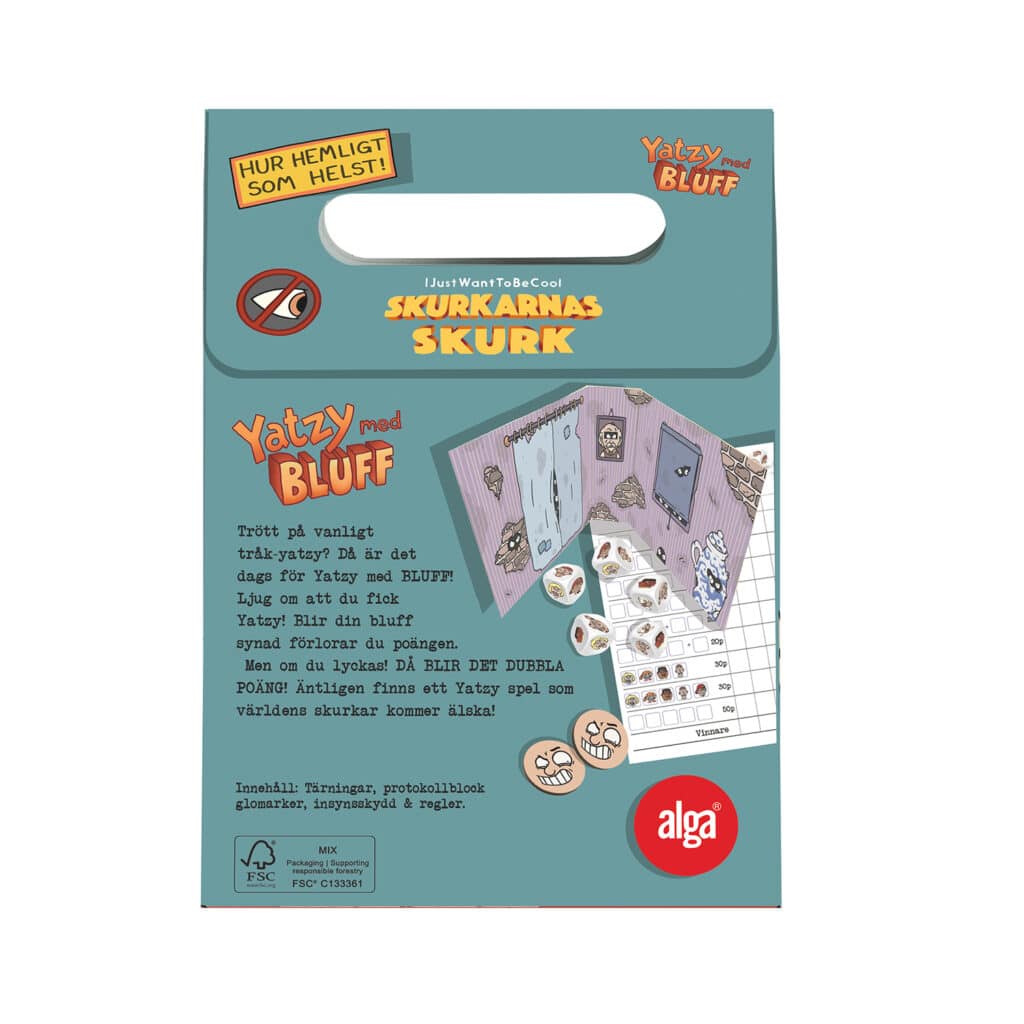 Yatzy med bluff – Skurkarnas skurk