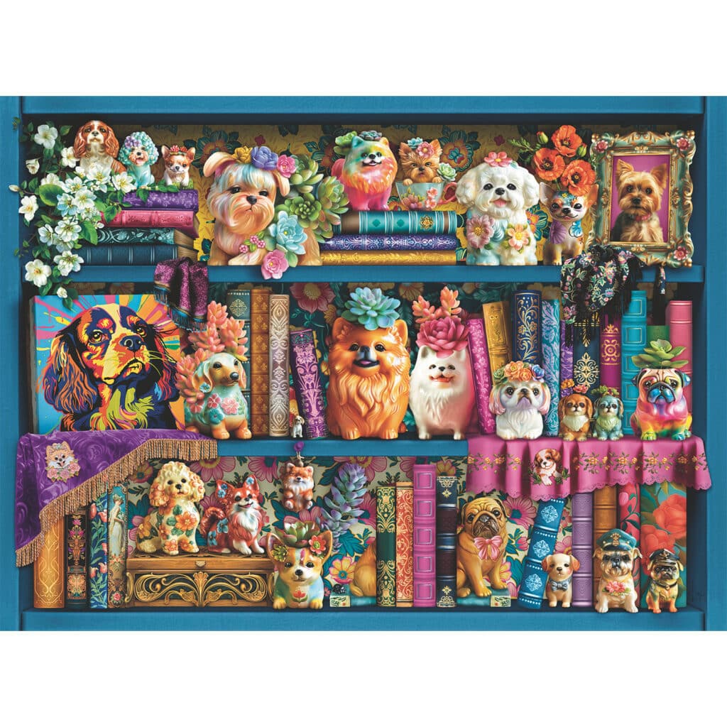 Pussel – Precious Porcelain Pups 500 bitar