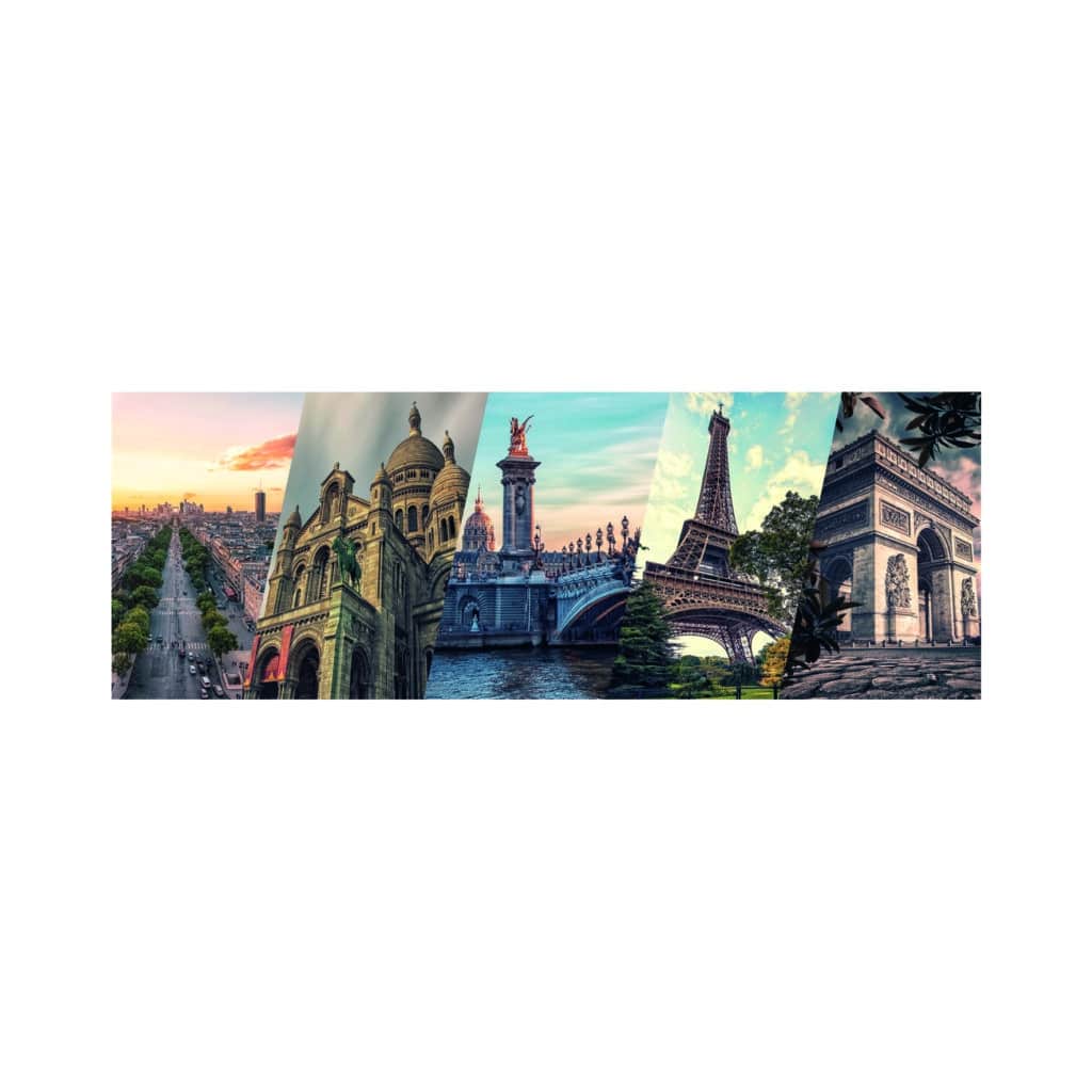 Pussel – Collage – Paris, 2000 bitar