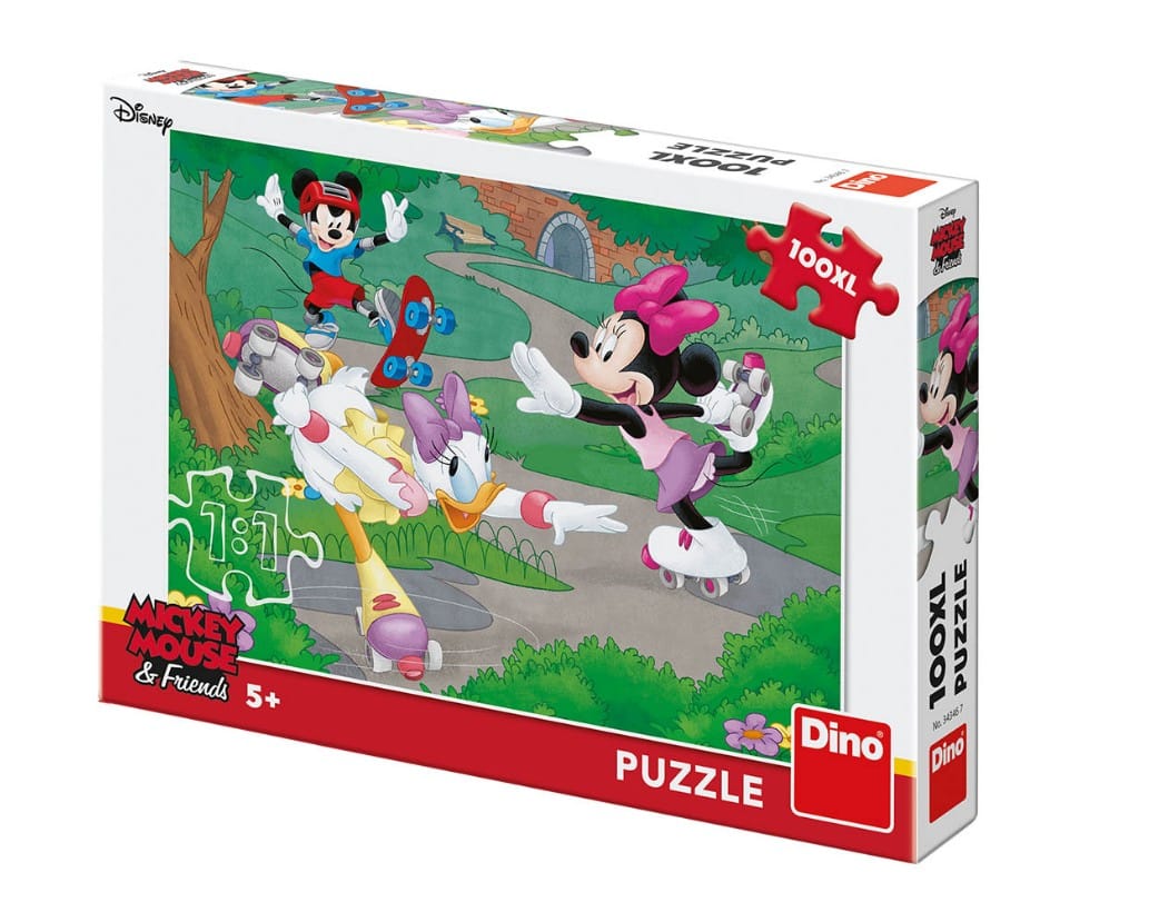 Pussel - XXL - Minnie, 100 bitar