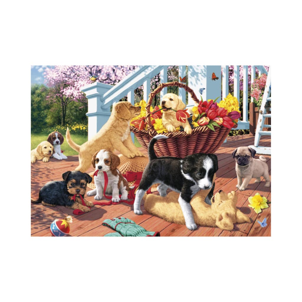 Pussel – Secret Puzzle – Puppie, 1000 bitar