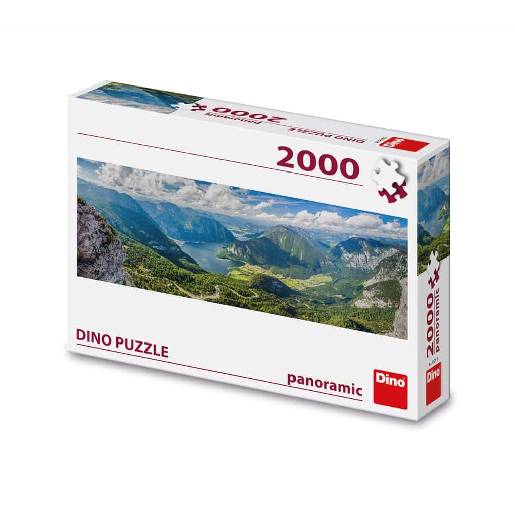 Panoramapussel - View of the Alps, 2000 bitar